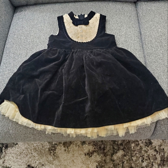 Harajuku Mini Holiday Baby Girls Dress Size 3T - Picture 2 of 5